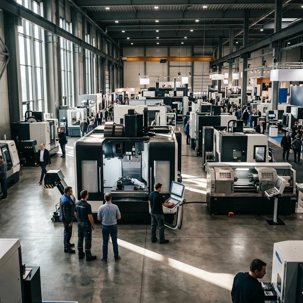 Maquinaria industrial: Conéctese con fabricantes de maquinaria, automatización y compradores de equipos.