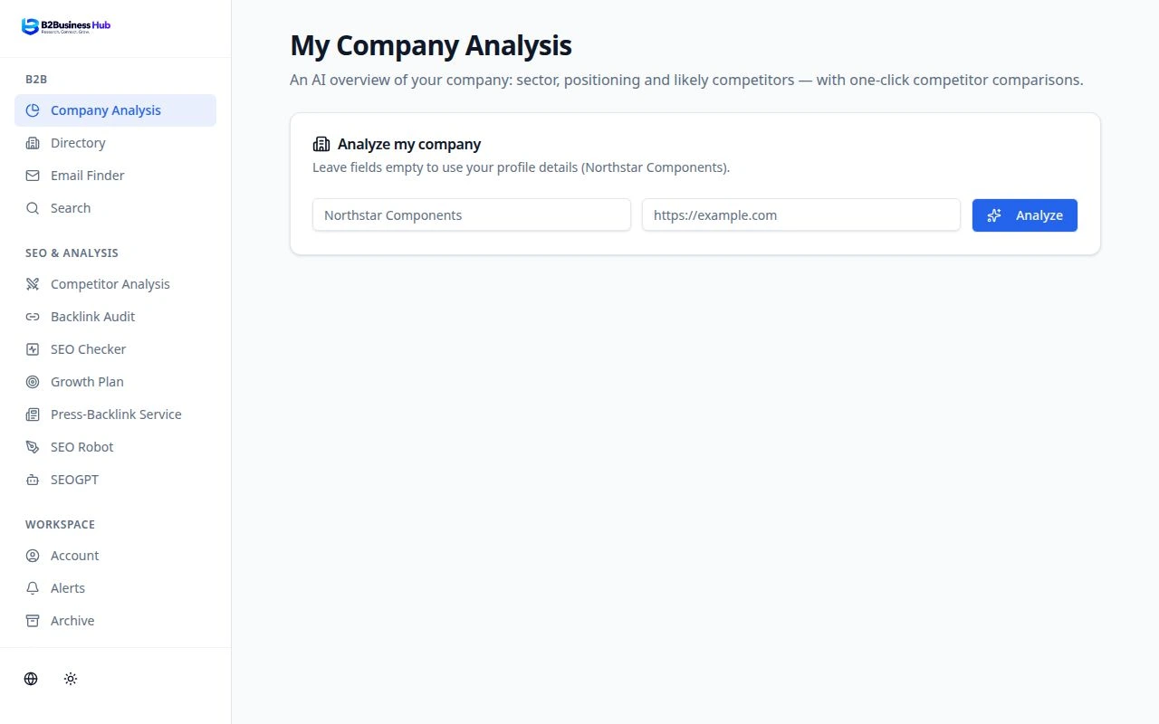 Company Analysis